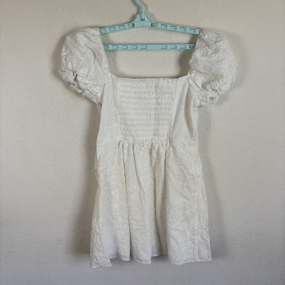 Altar'd State Dress Womens Size M Medium Zipper Broken White New With Tags $78 - Picture 6 of 7